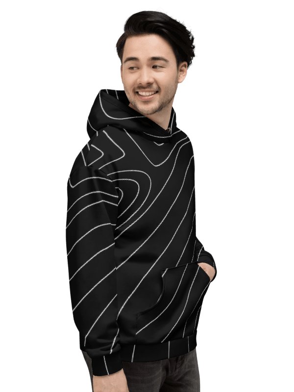 All-Over Print Recycled Unisex Hoodie product image (6)