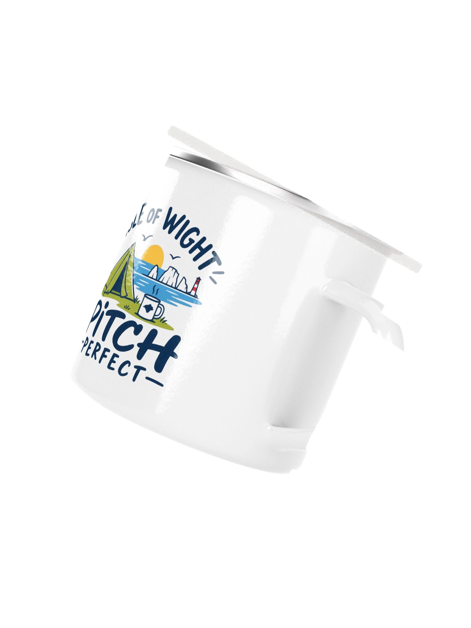 Isle of Wight “Pitch Perfect” Camping Mug product image (3)