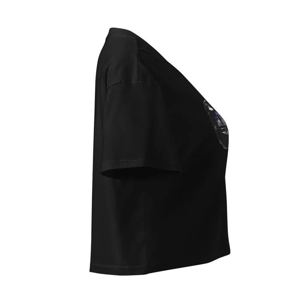 Noir Elegance Crop Top product image (4)