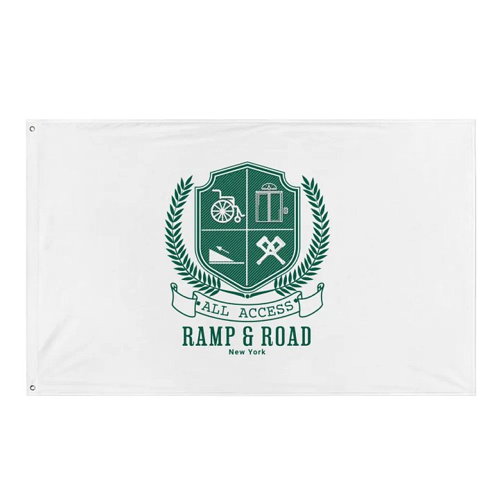 Ramp and Road All-Over Flag product image (1)