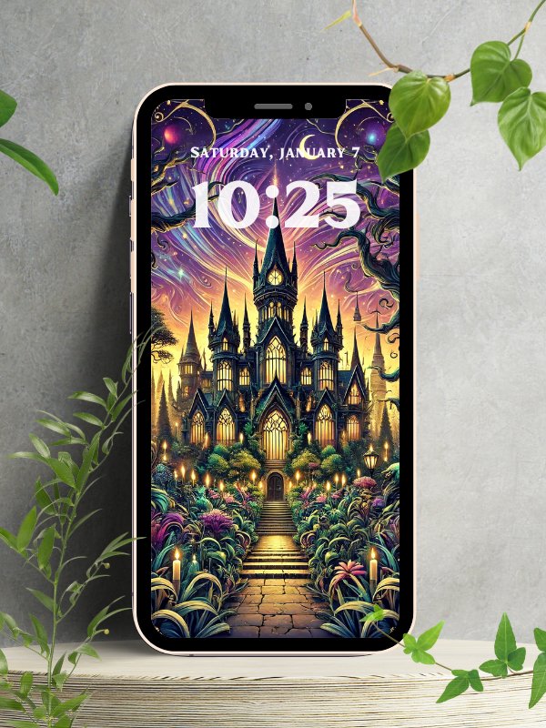 Magical Fantasy Illustration Phone Wallpaper Bundle 4K Quality Bundle for Android and IOS product image (5)