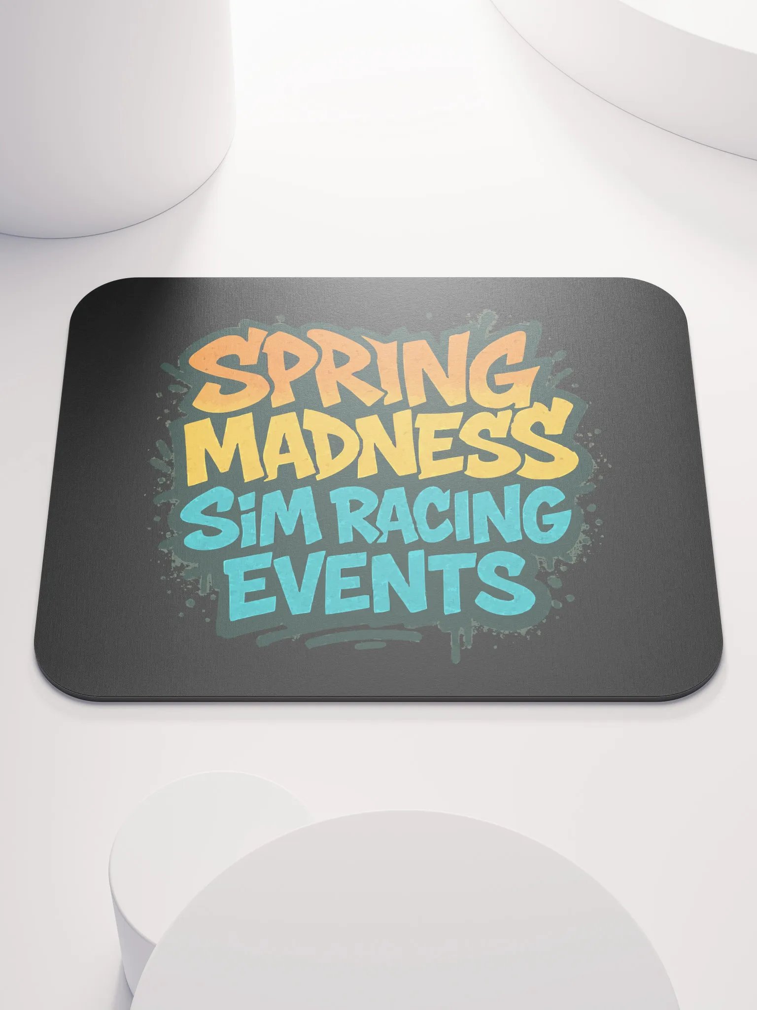 Spring Madness Graffiti Mouse Pad product image (1)