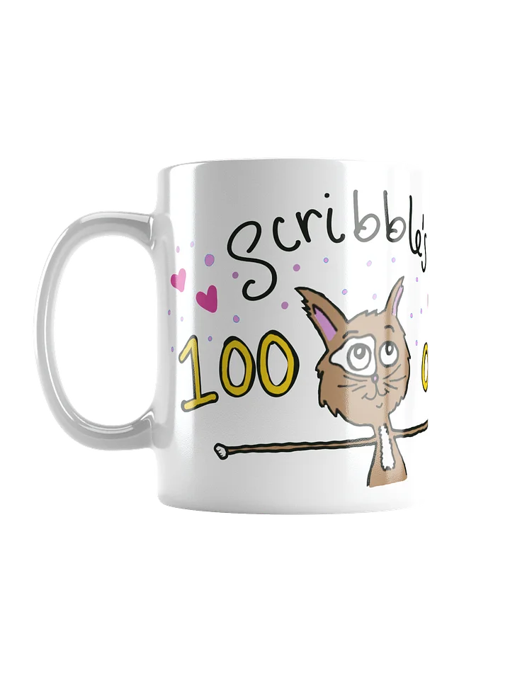 SCRIBBLE'S 100 OZ COFFEE MUG! product image (1)