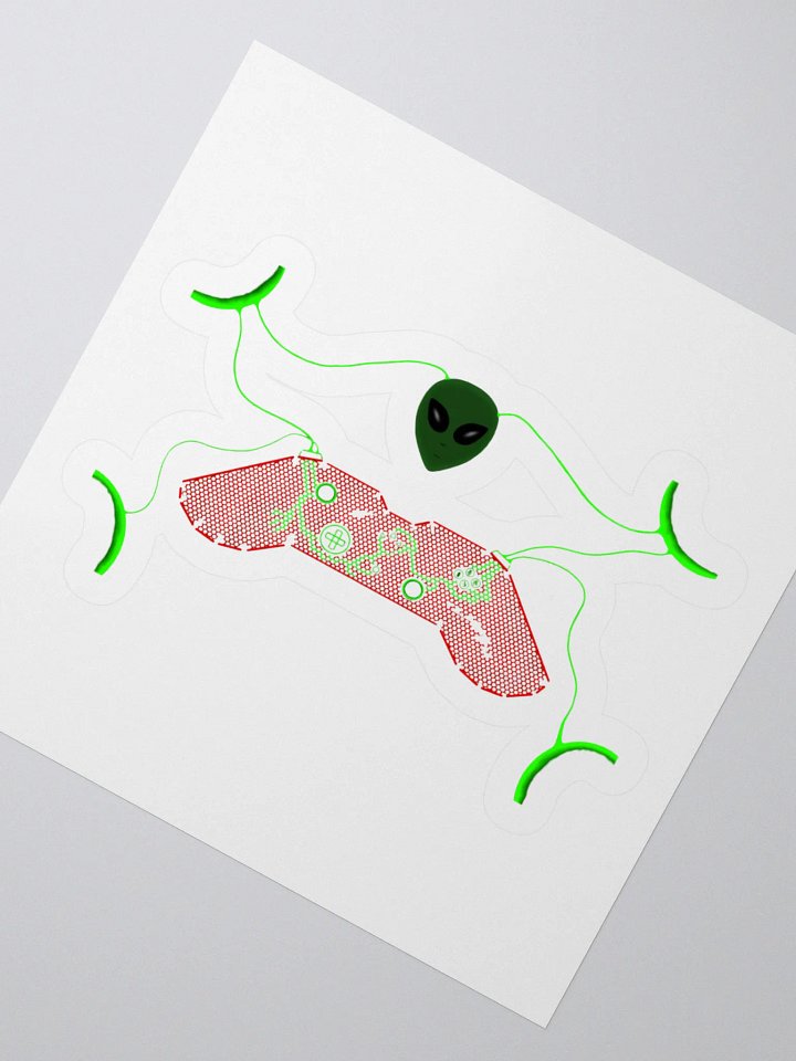 Cosmic Gamer Kiss Cut Stickers product image (6)