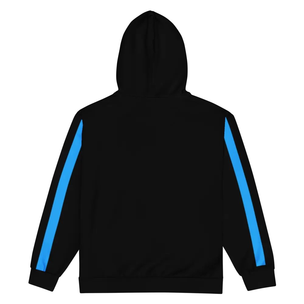 Old school blue hoodie product image (4)