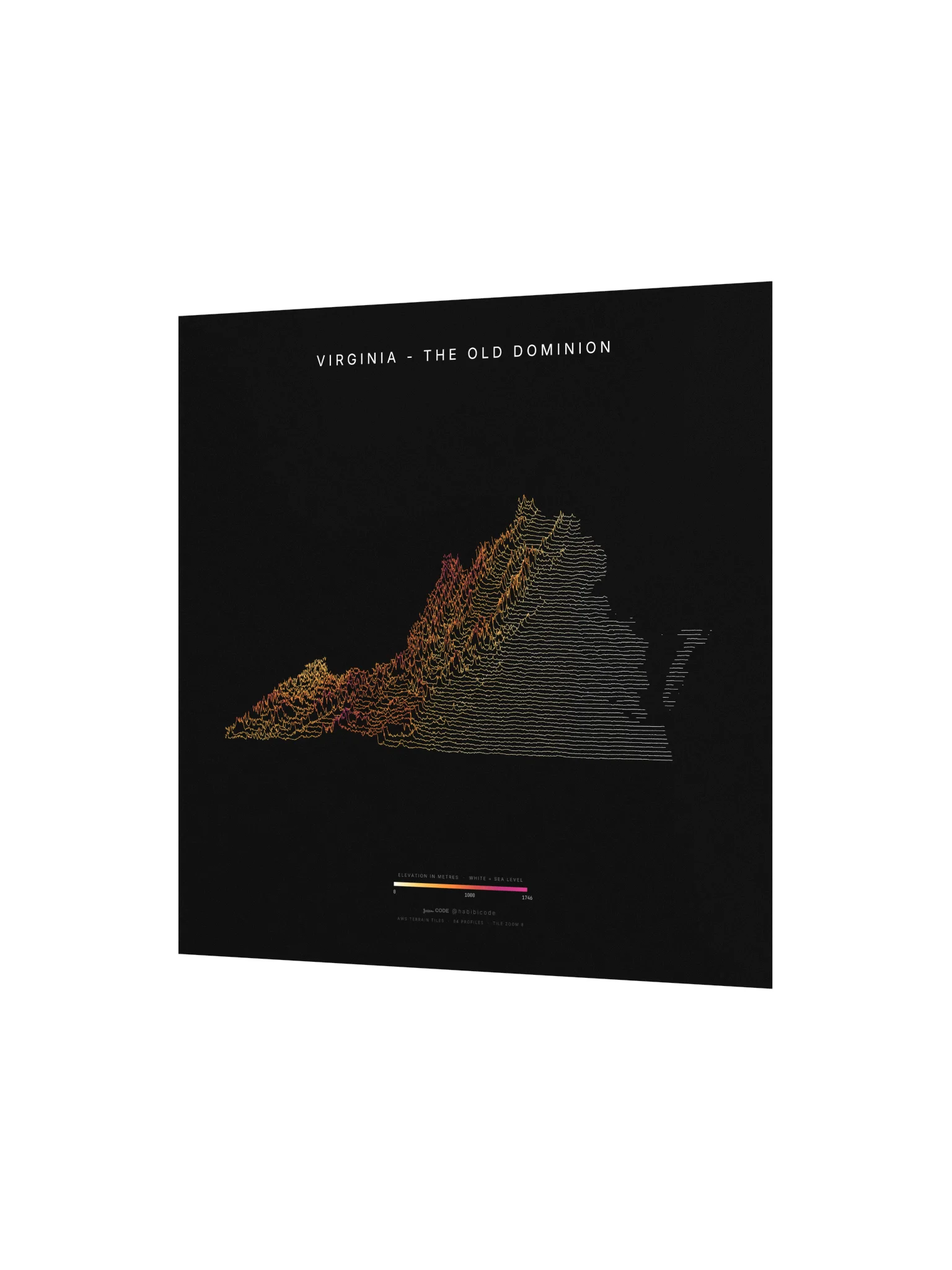 Ridgeline Poster - Virginia product image (2)