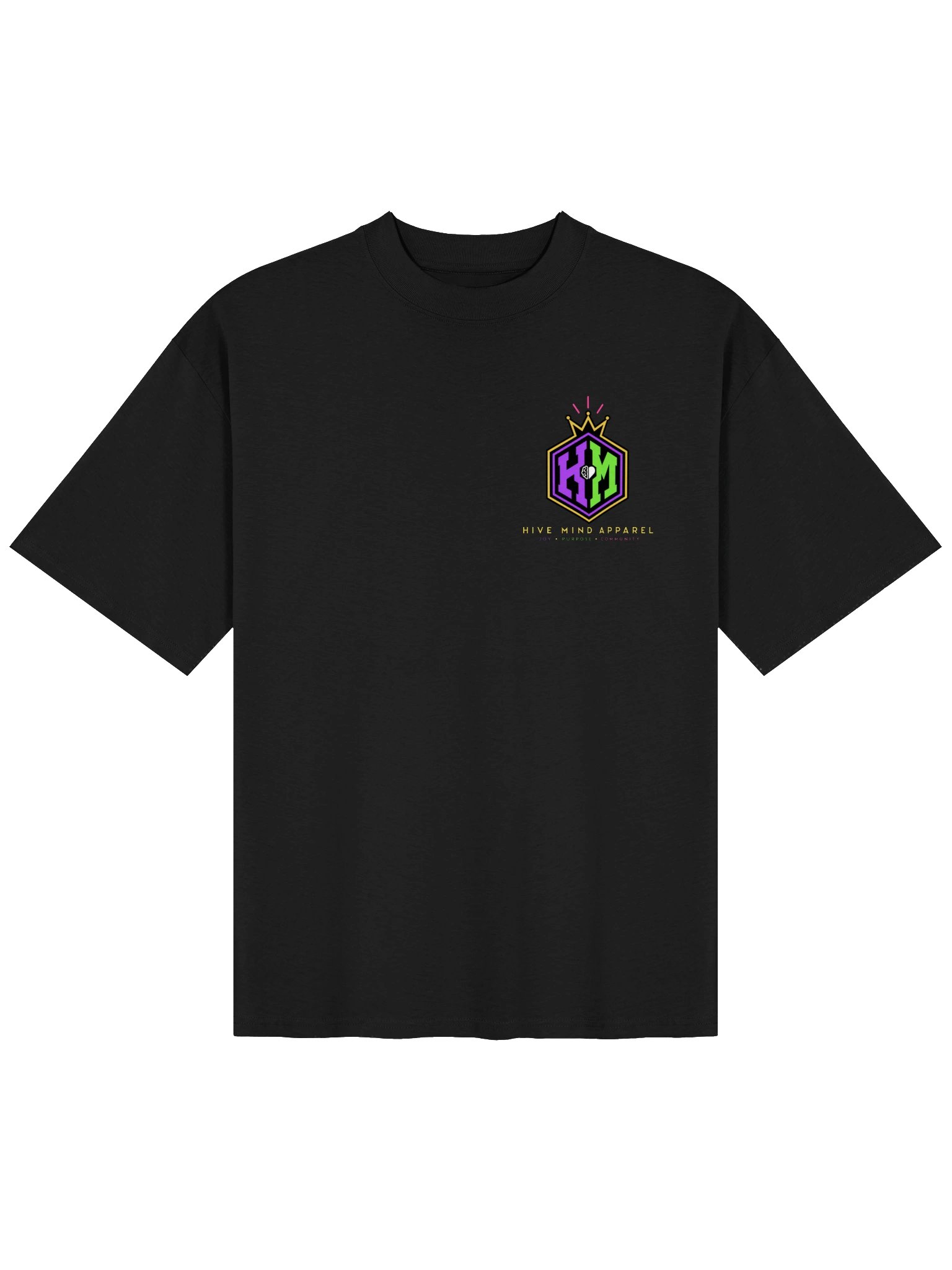 Hive Mind Bee Oversized Tee product image (2)