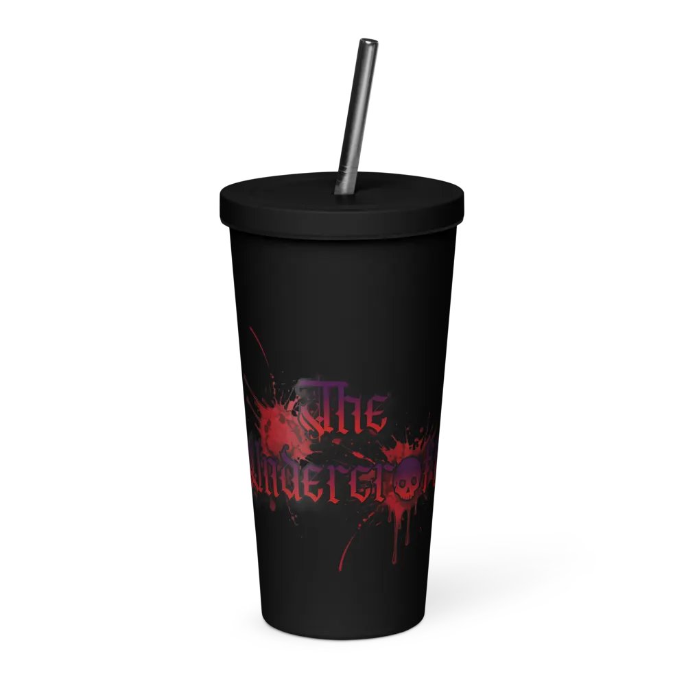 Gothic Splatter Insulated Tumbler product image (1)