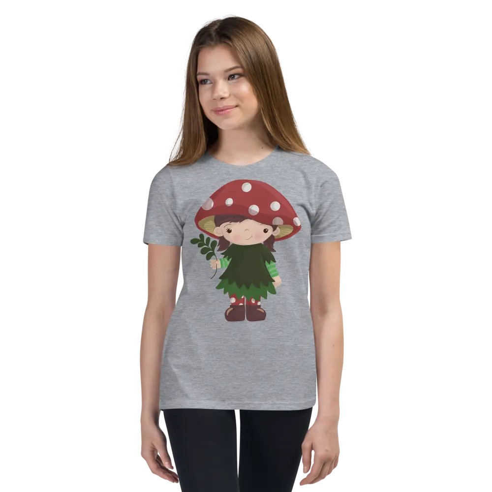 Toadstool Girl Kid's Tee product image (2)