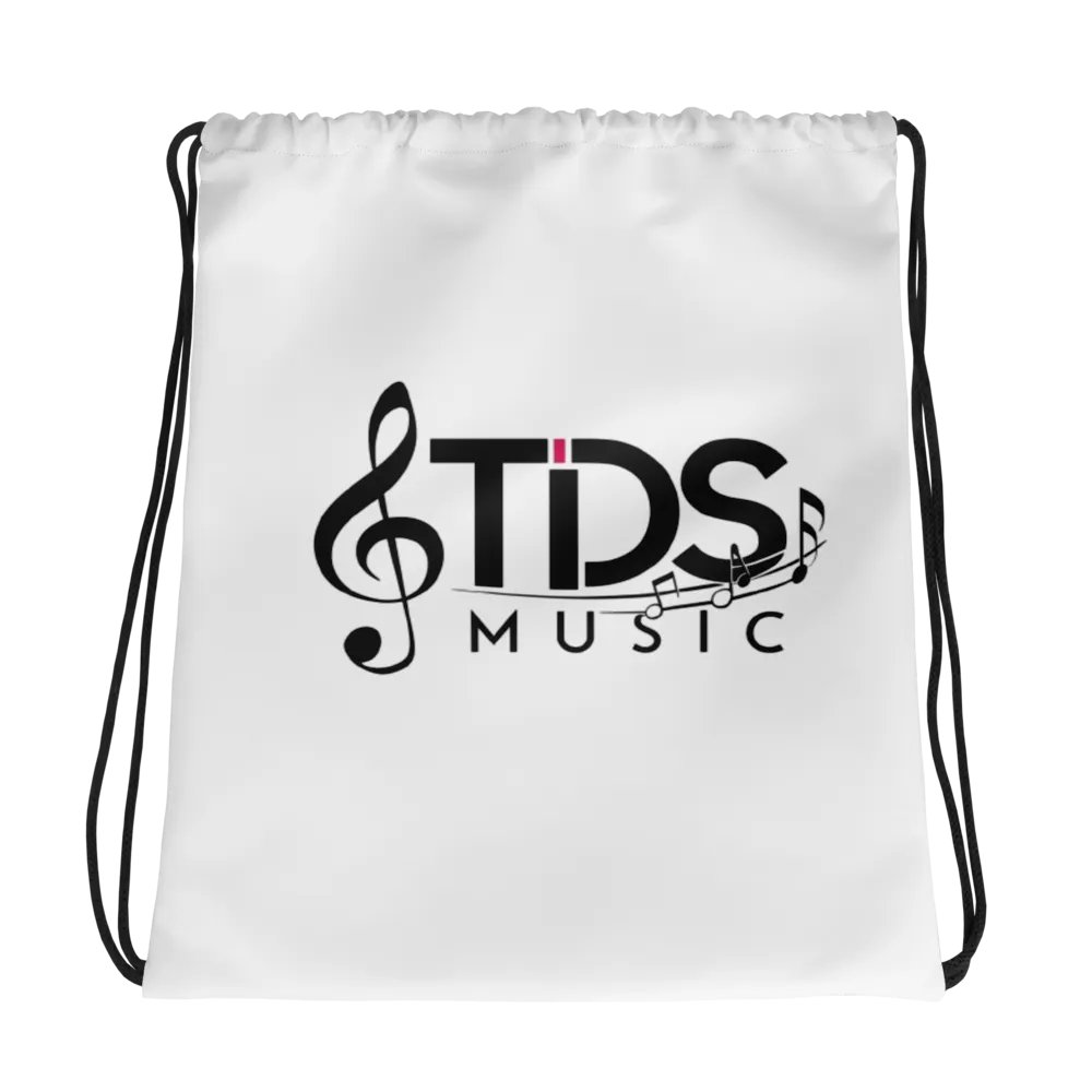 TDS Music All-Over Print Drawstring Bag - Exclusive Musical Design product image (4)