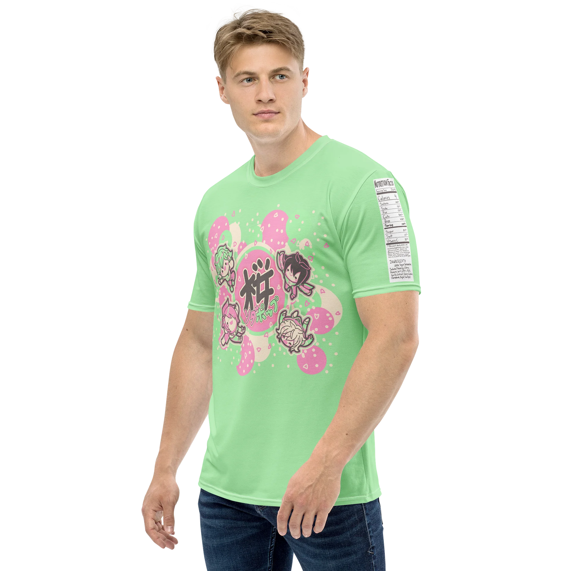 Sakura Soda Pop Shirt, in Green product image (3)