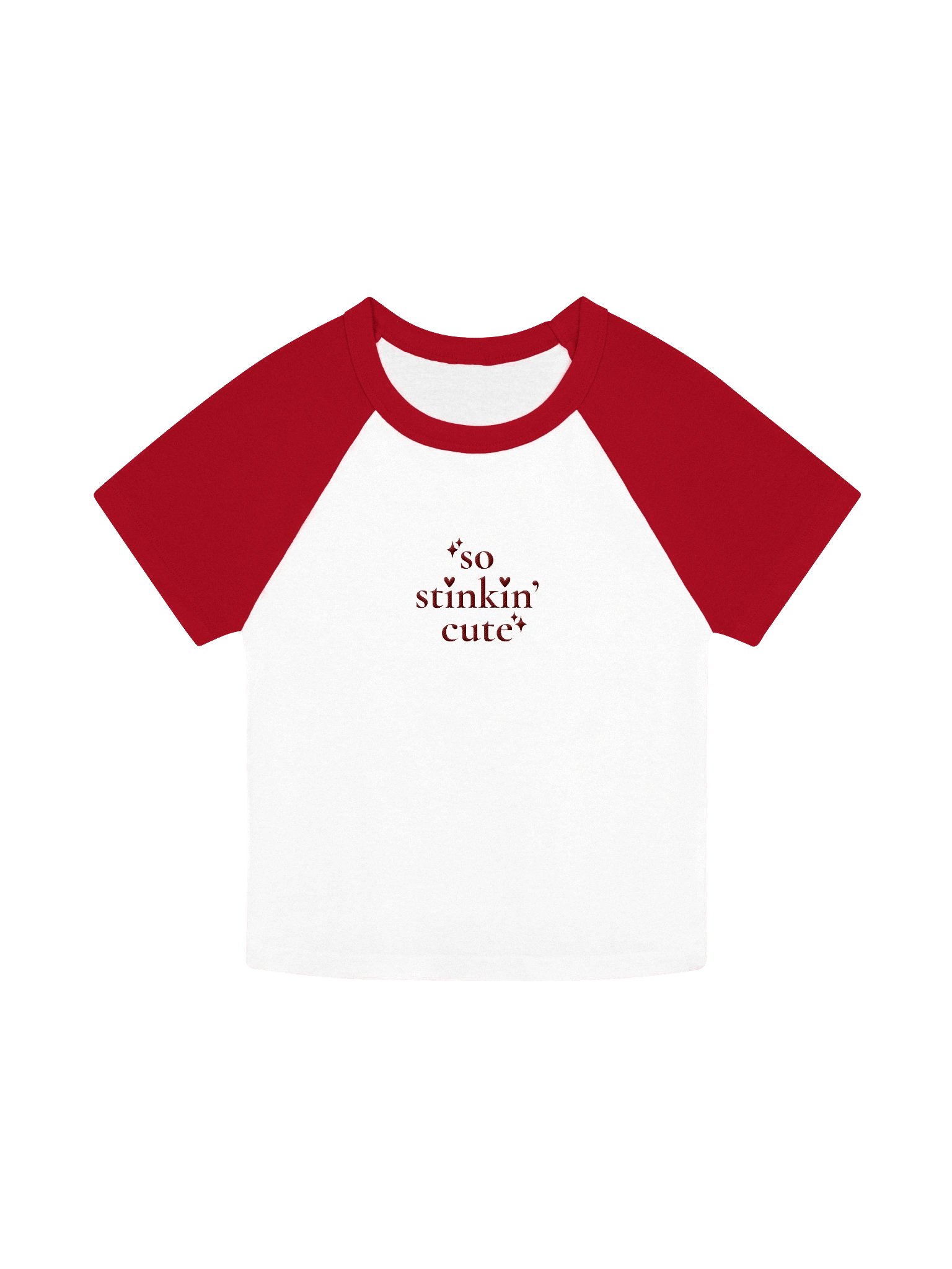 "so stinkin' cute" baby tee product image (5)