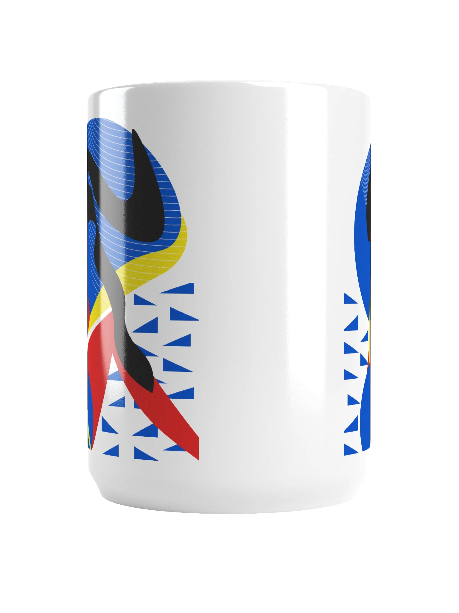 Mug: Abstract woman bathing in water product image (6)