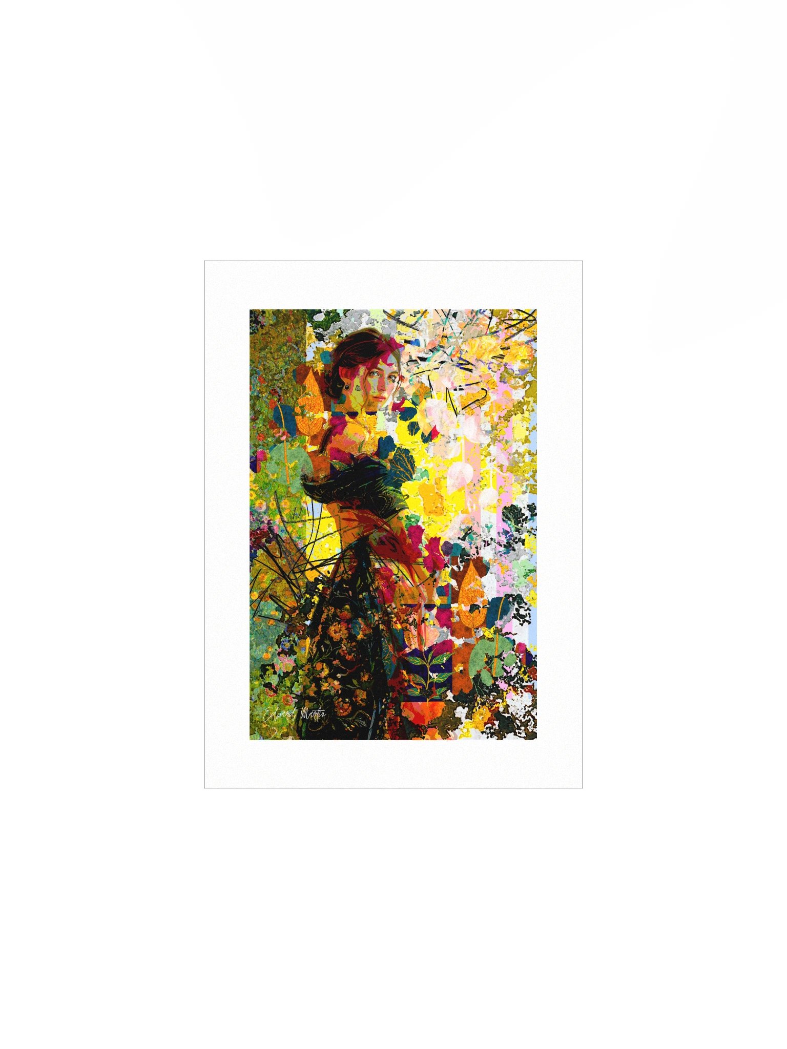 'Desvaneciéndose en Flora' (Fading into Flora) by Edward Martin product image (1)