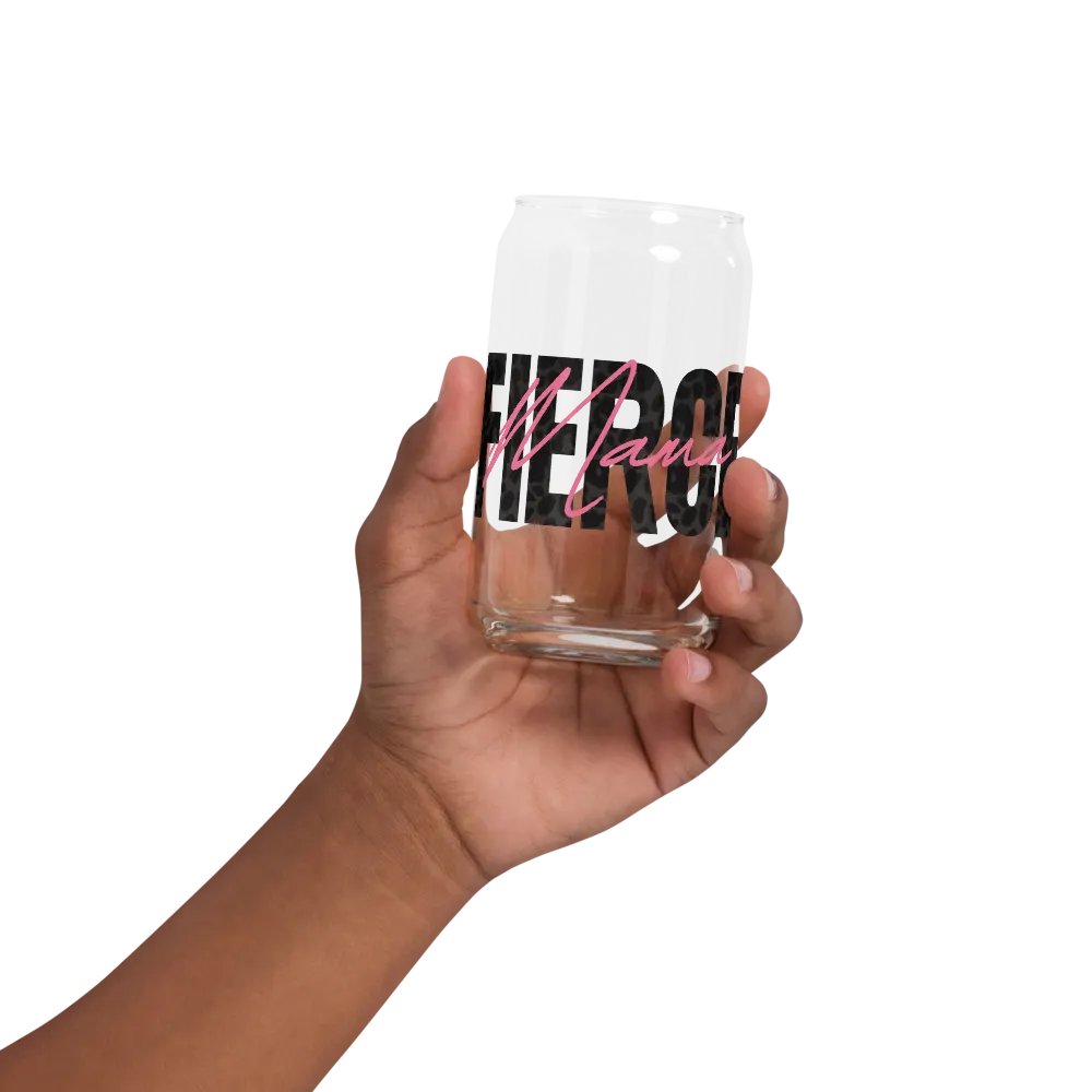 Fierce Mama Can-Shaped Glass product image (2)