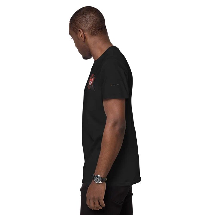 Printful Premium Iconic Paint Splat Headphones Heavyweight Cotton T-Shirt product image (2)