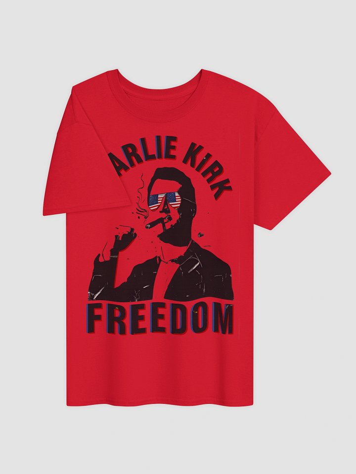 Charlie Kirk Freedom Shirt | USA 250th Anniversary Pop Art Tee product image (2)