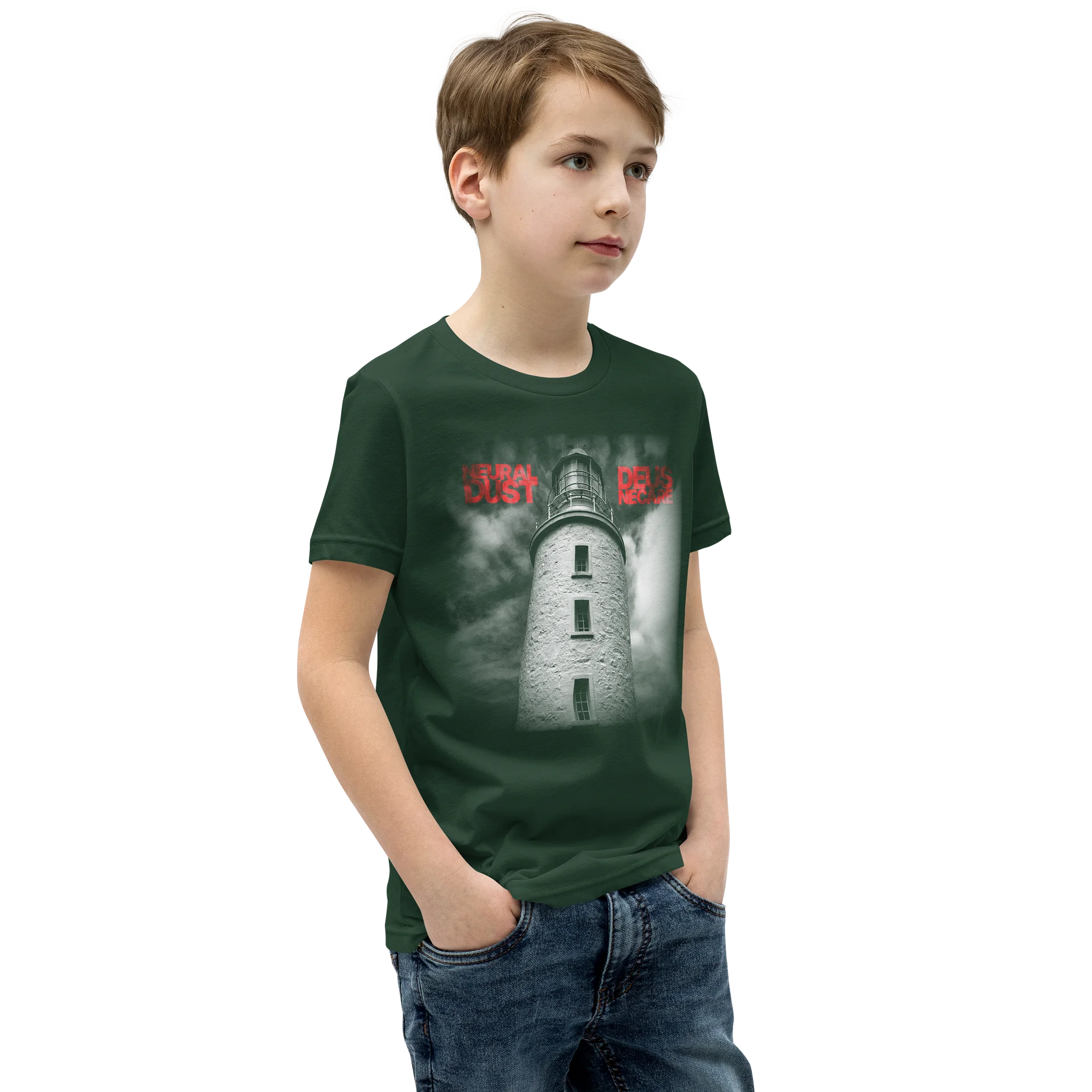 Lighthouse Ghost Kids T-Shirt product image (2)