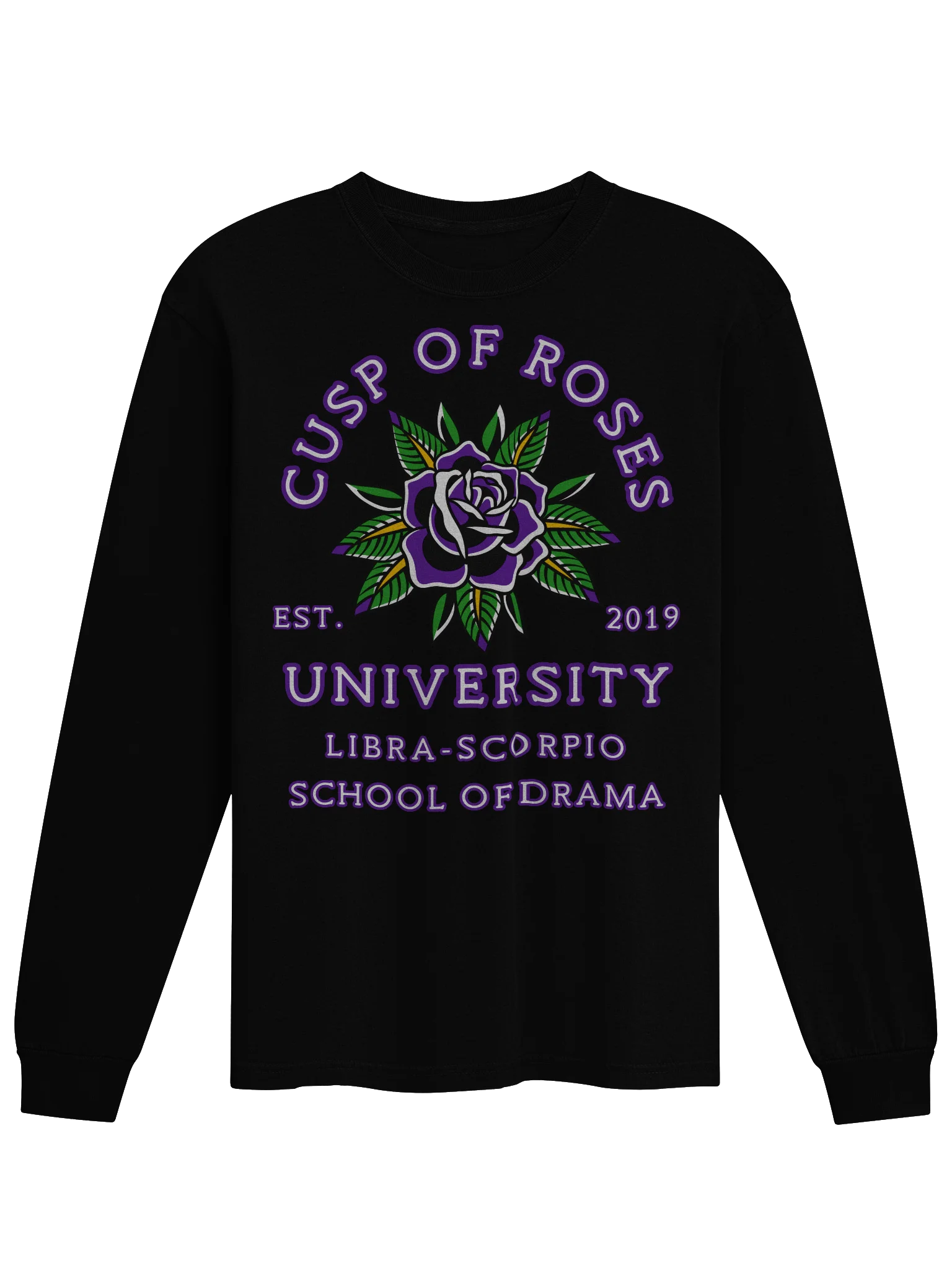 school of drama long tee product image (1)