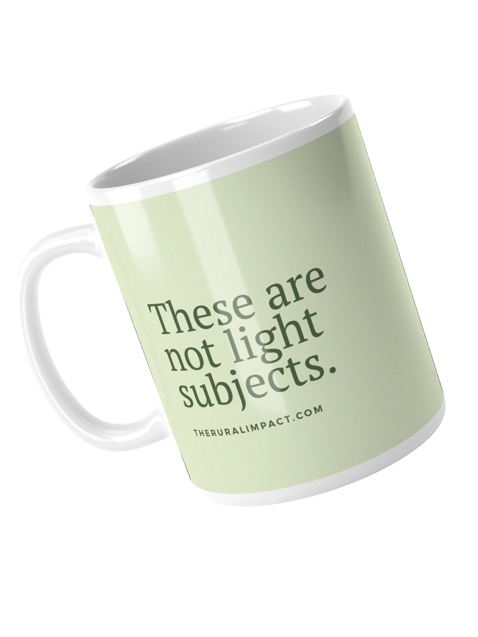 Not Light Subjects Logo Mug product image (7)