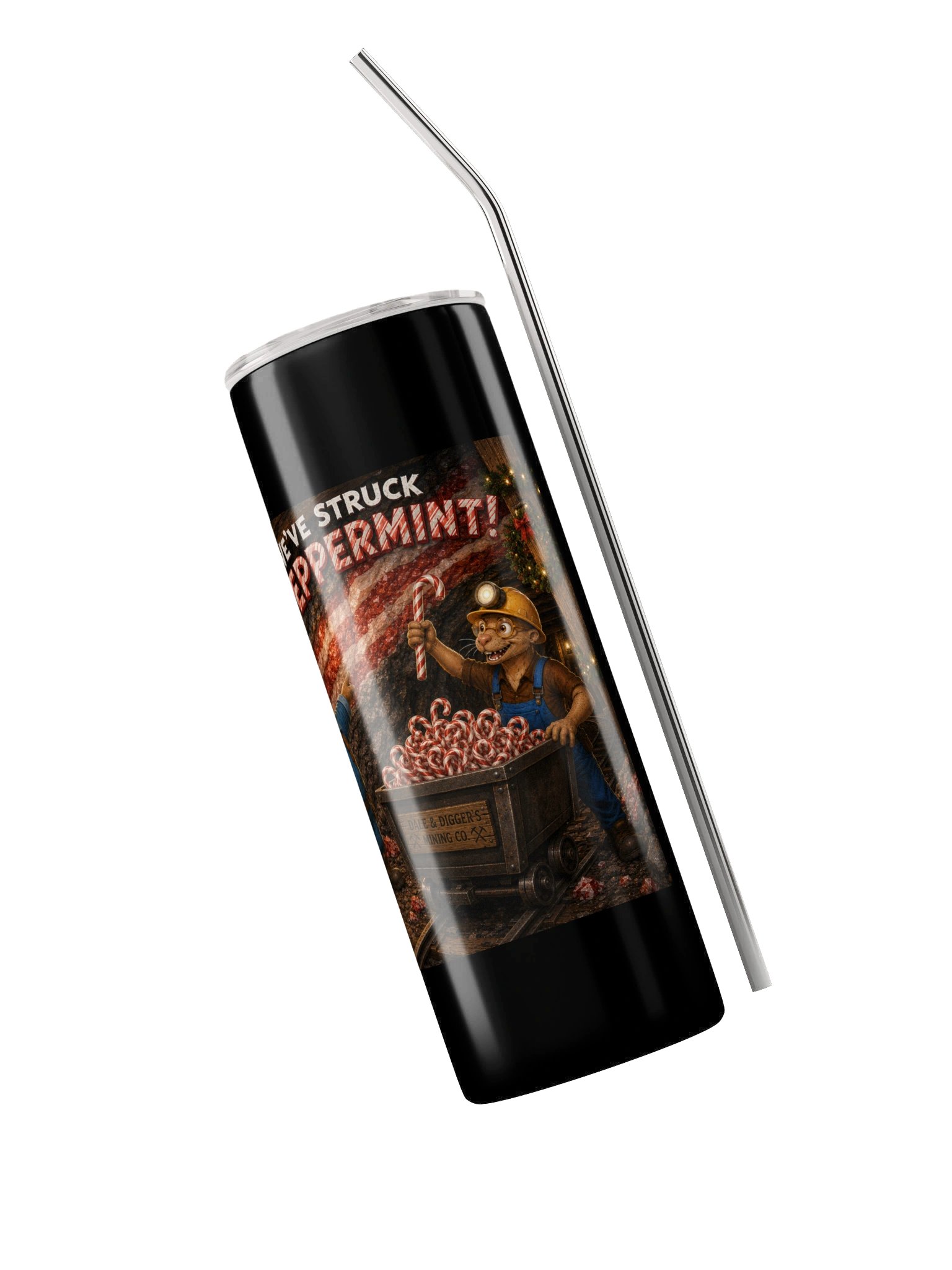 Digger & Dale Peppermint Tumbler. product image (3)