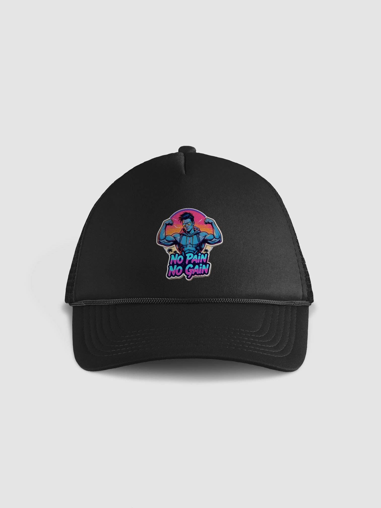 Flex Lightning Trucker Hat product image (1)