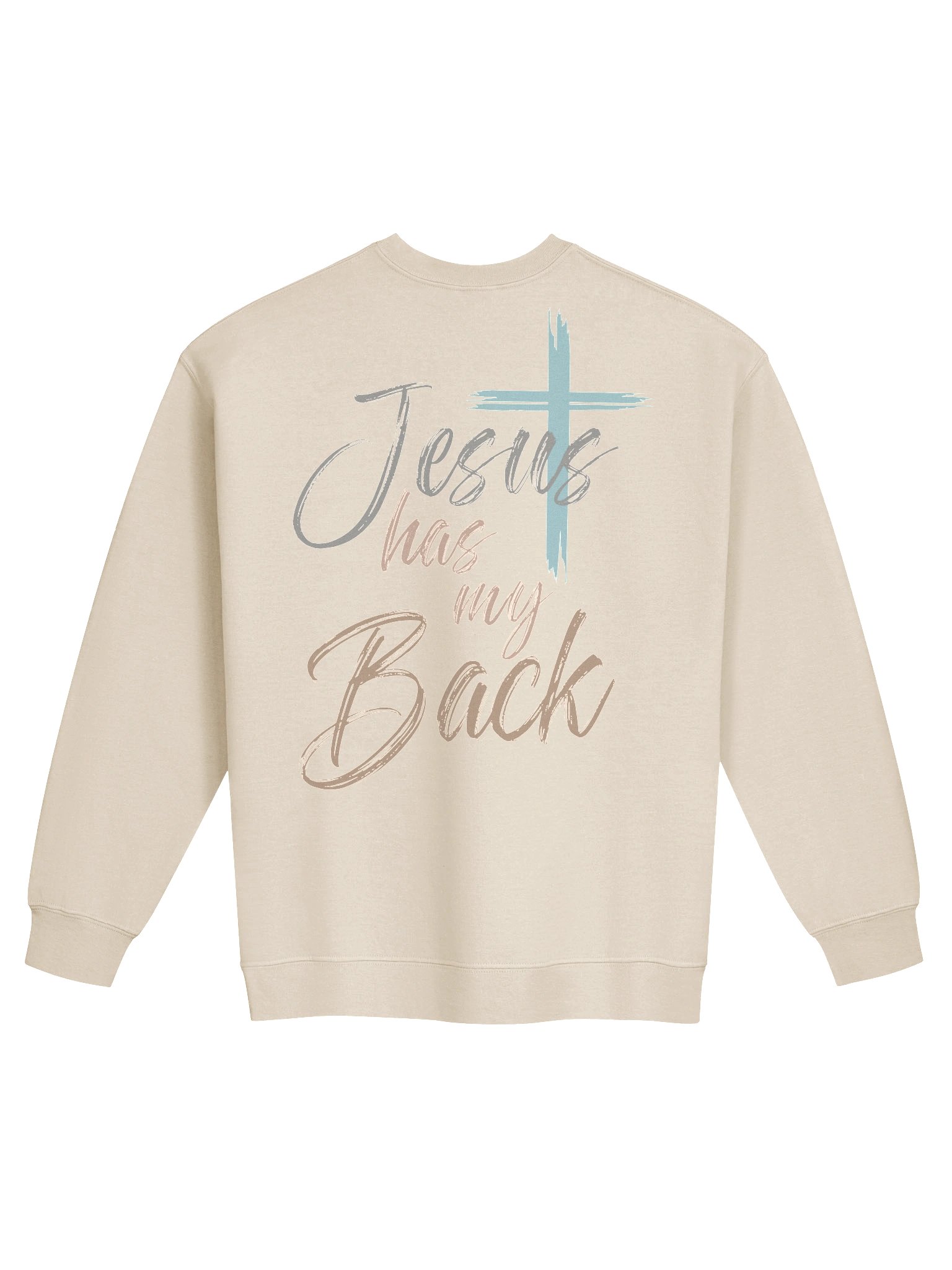 Jesus Has My Back Sweatshirt product image (2)