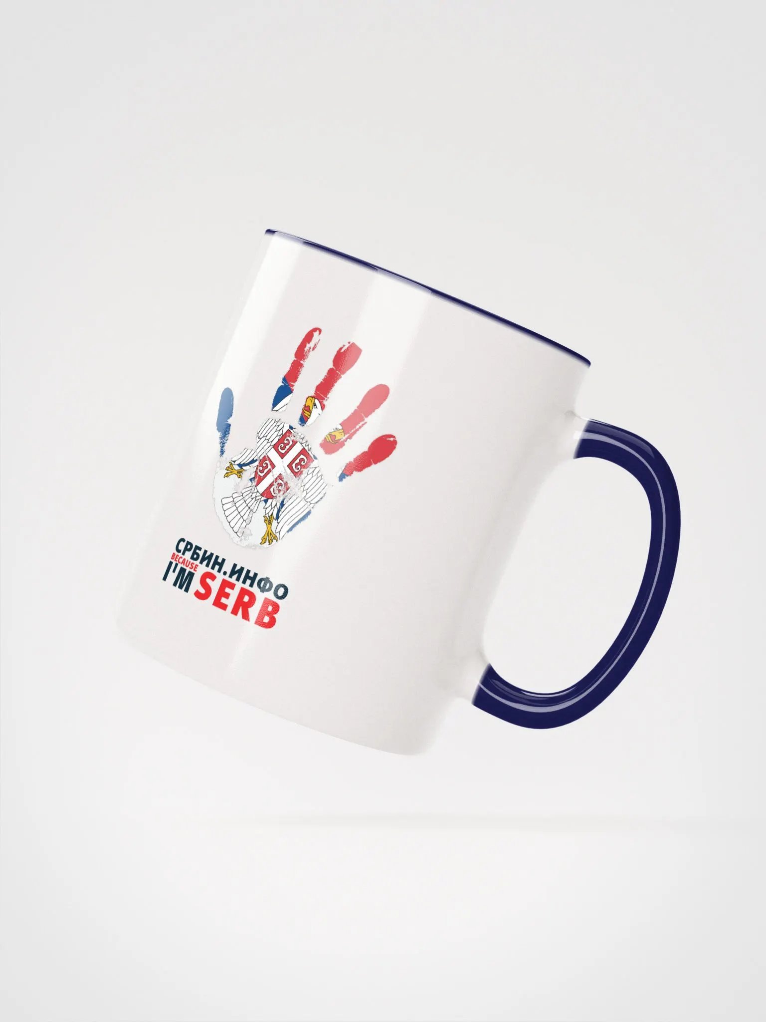Шоља за чланове - СРБИН.инфо because I`m SERB product image (2)