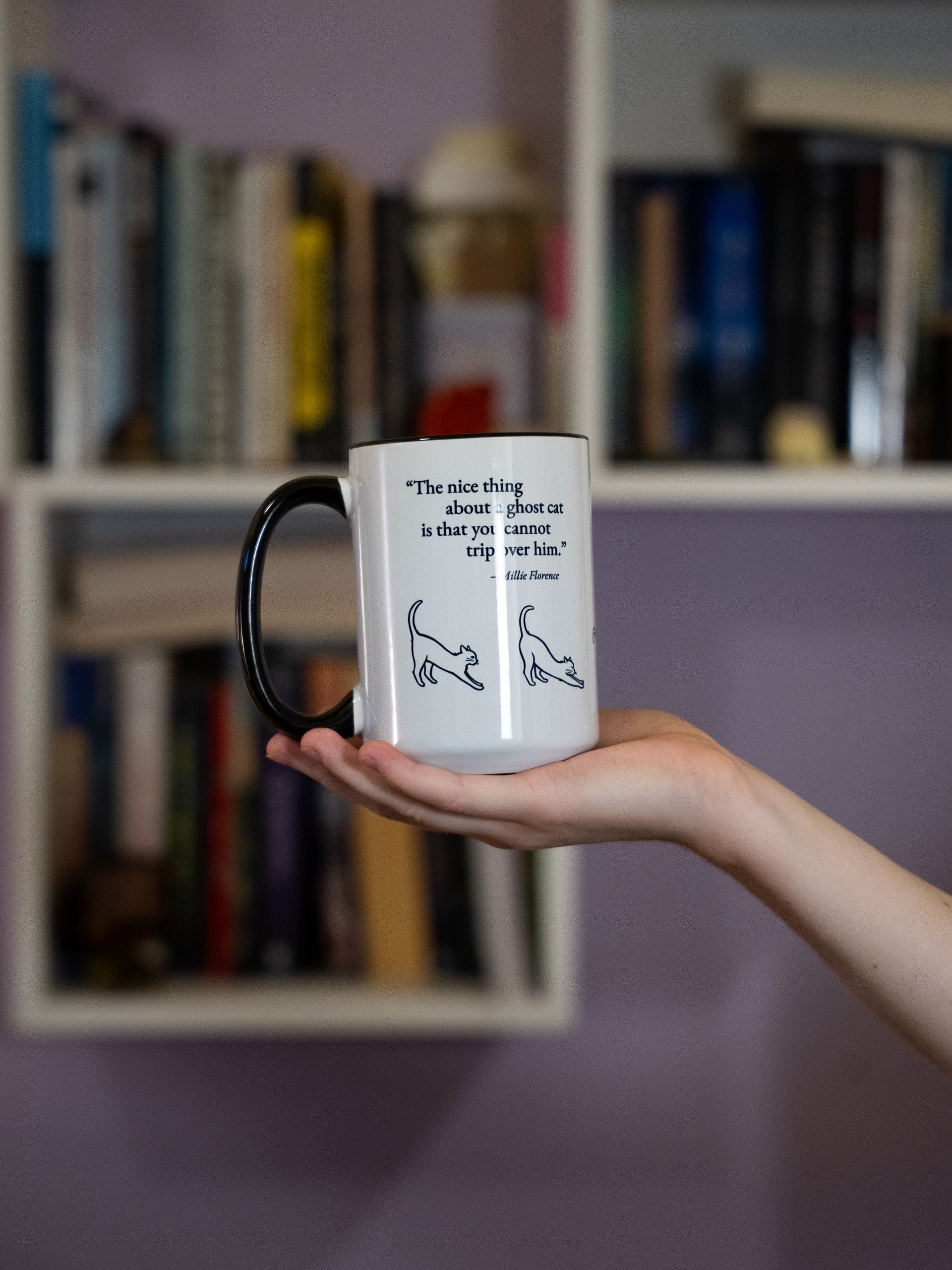 Ghost Cat Mug product image (3)
