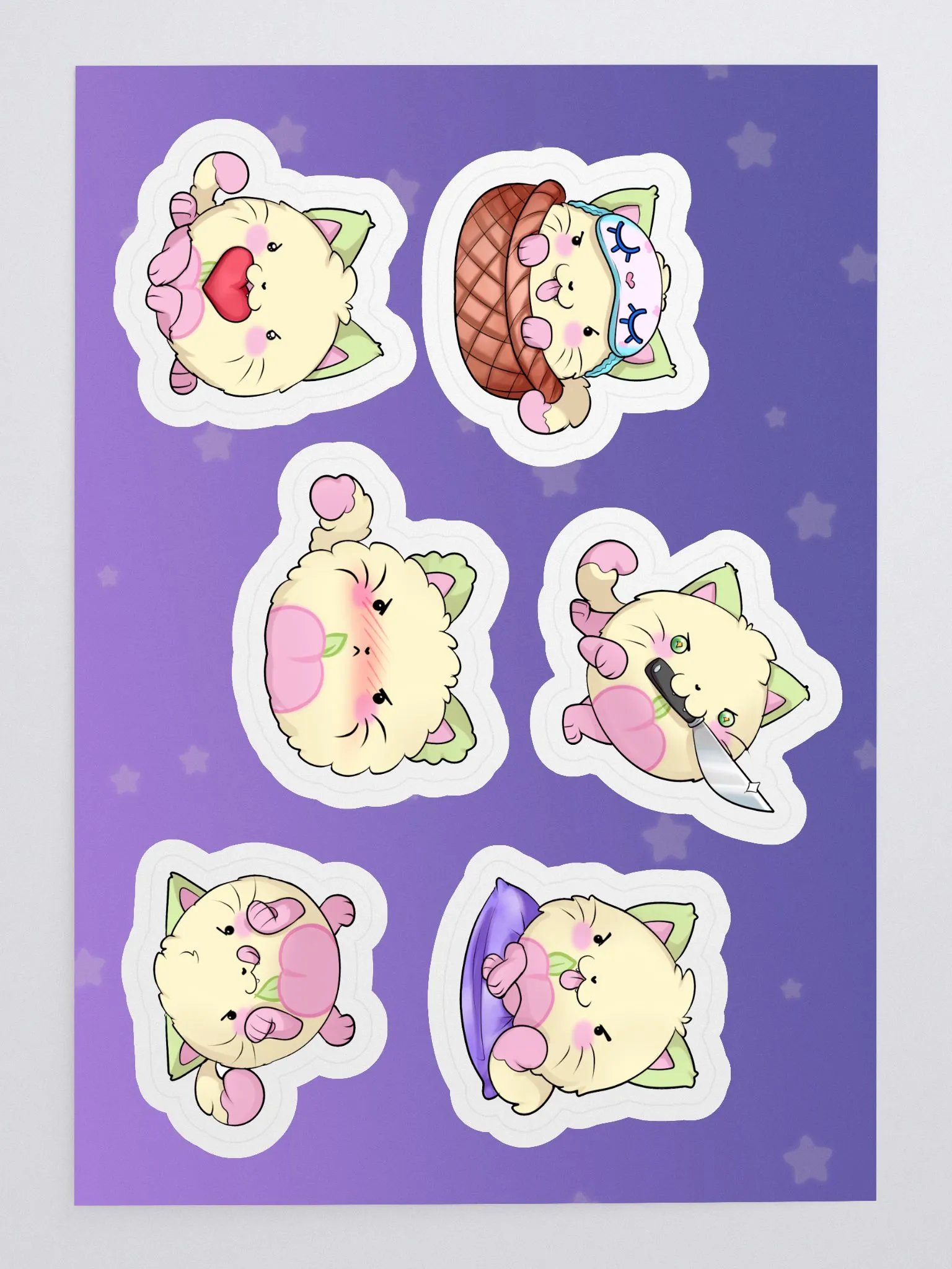 A very Peachy Sticker Sheet product image (3)