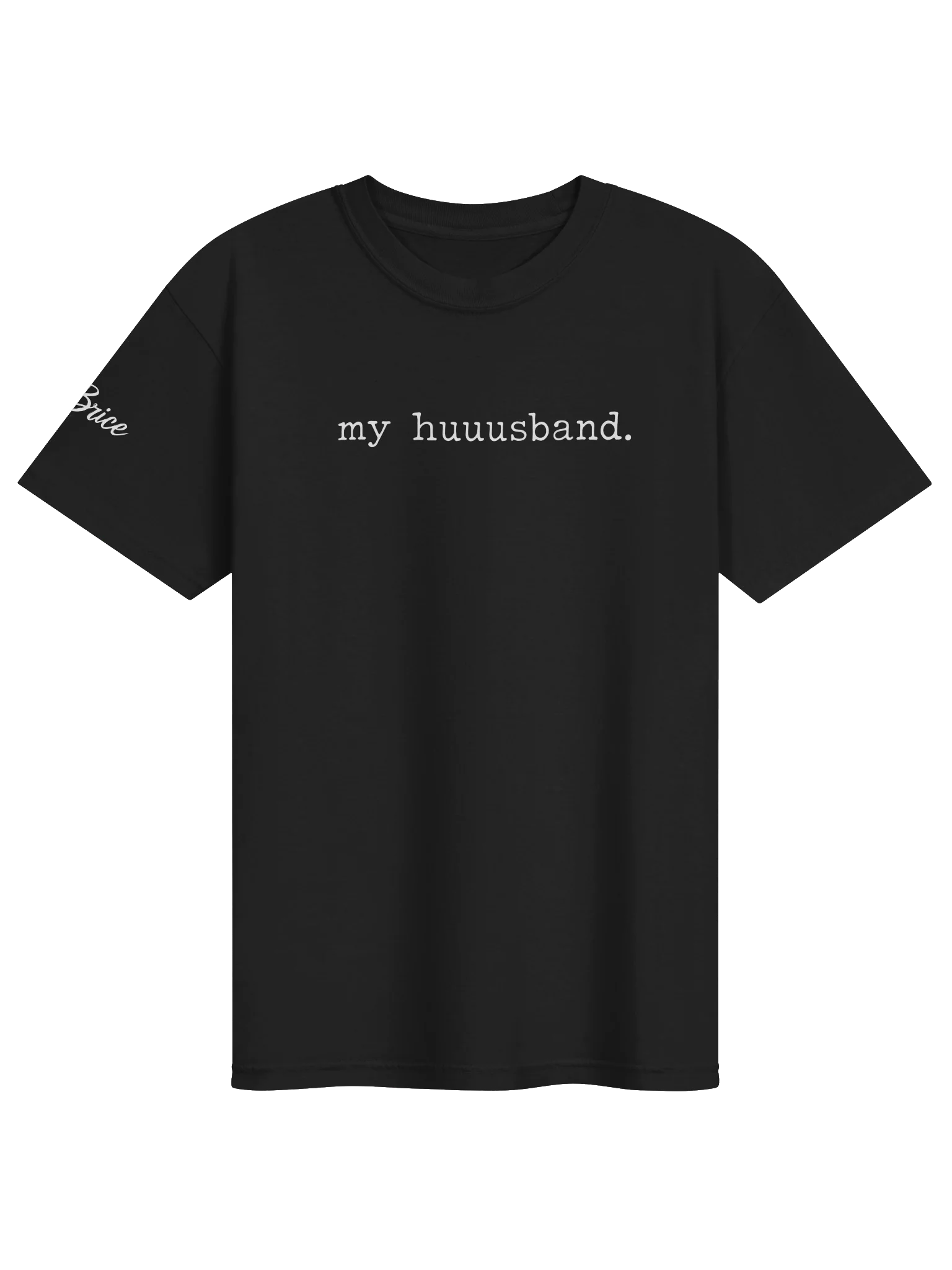 My Husband Minimalist Tee(Unisex)(white ink) product image (6)