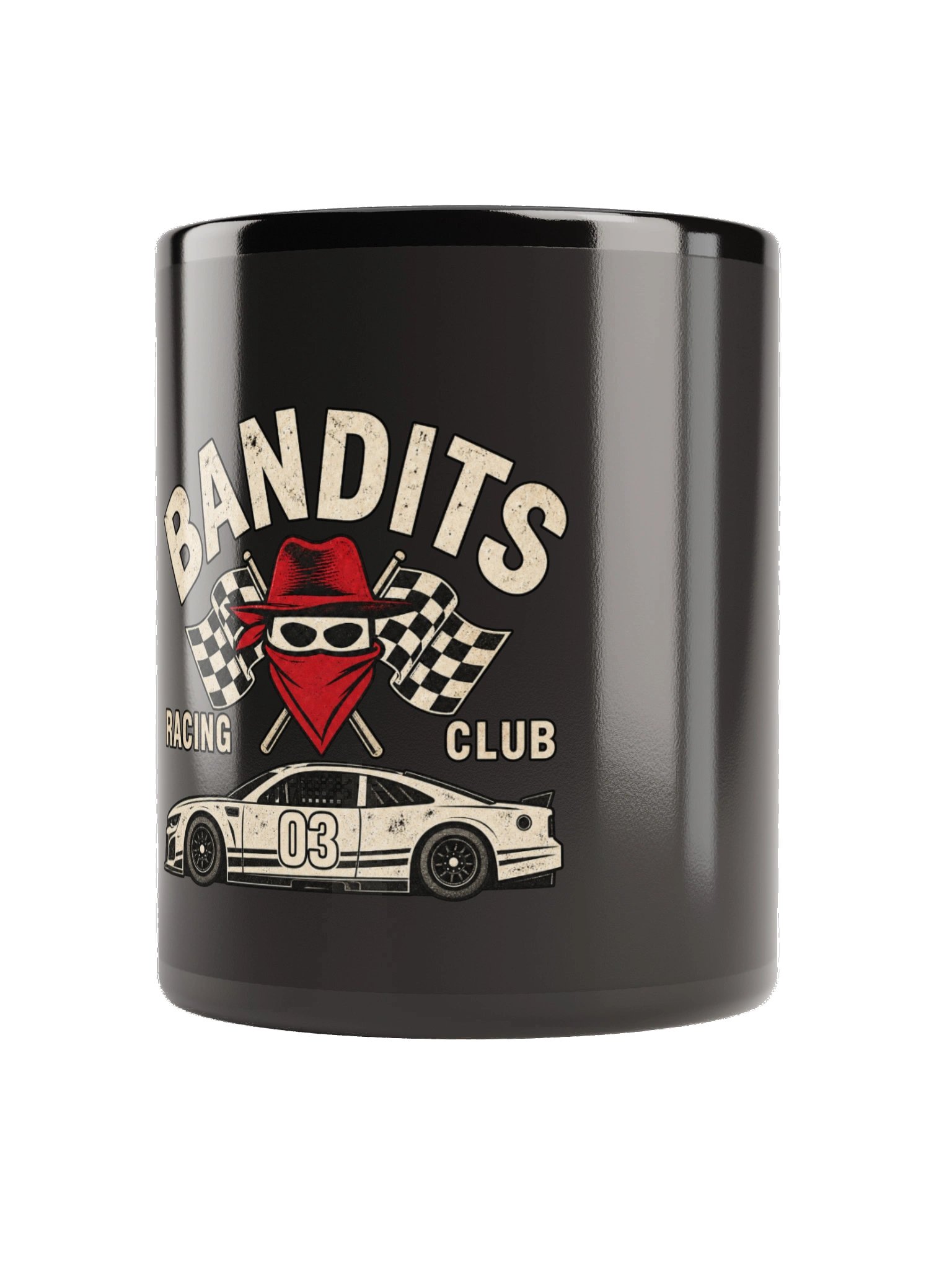 Bandits Racing Club Coffee Mug | Sim Racing & Motorsports Mug product image (4)