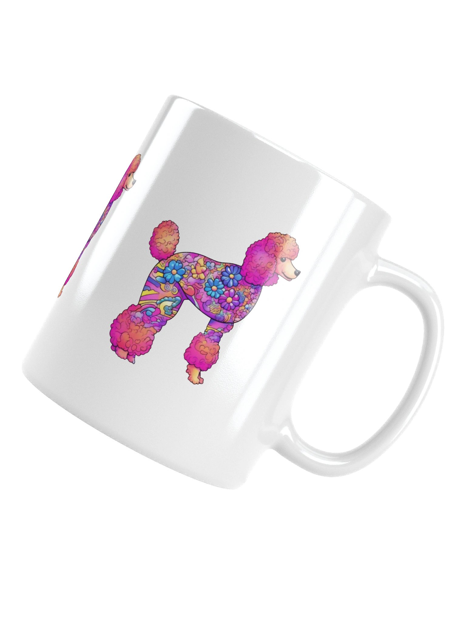 Flower Power Poodle #1 - Mug product image (6)