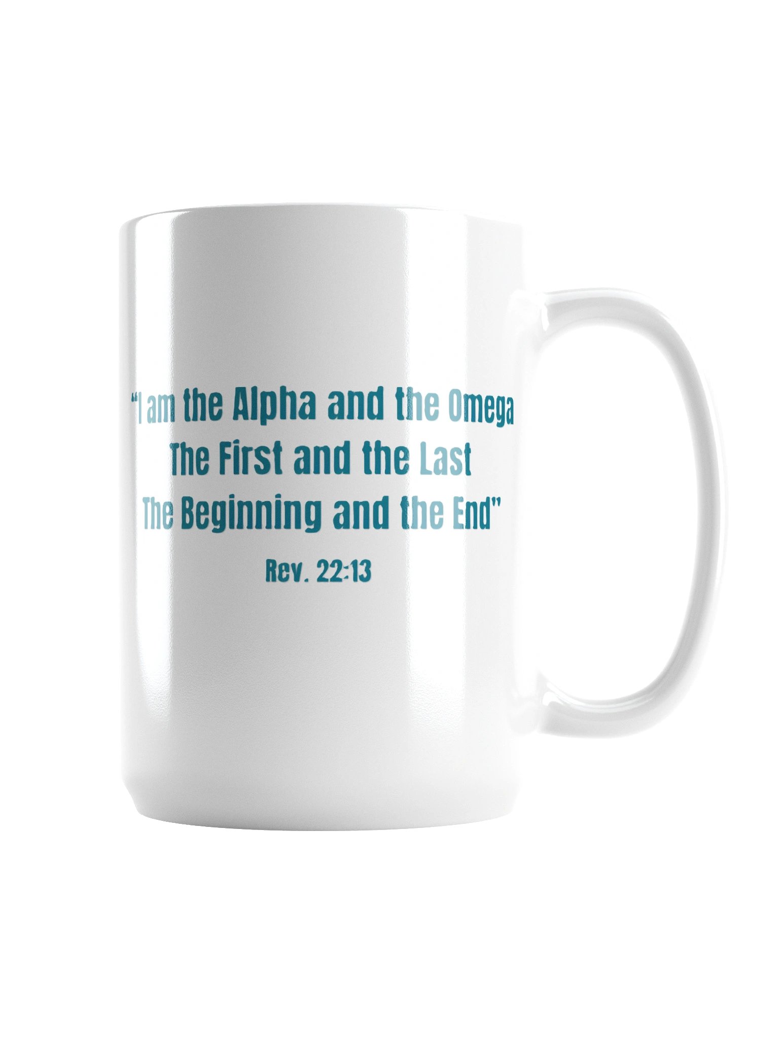 Alpha and Omega Quote Mug product image (2)
