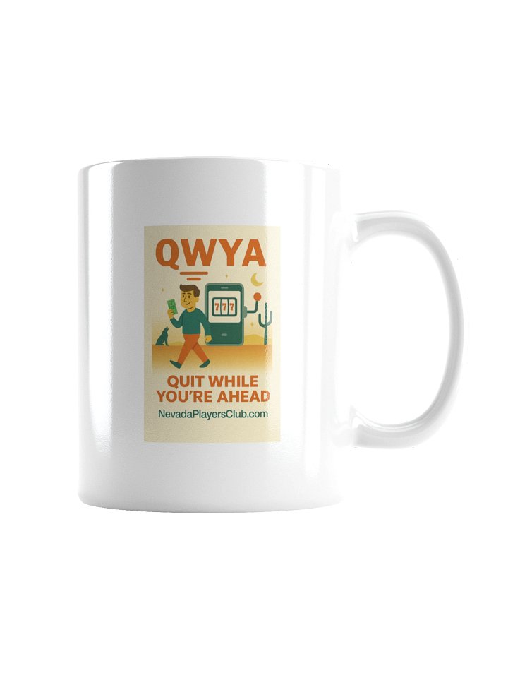 White Quit While You're Ahead Mug - Alt Version 2 product image (2)