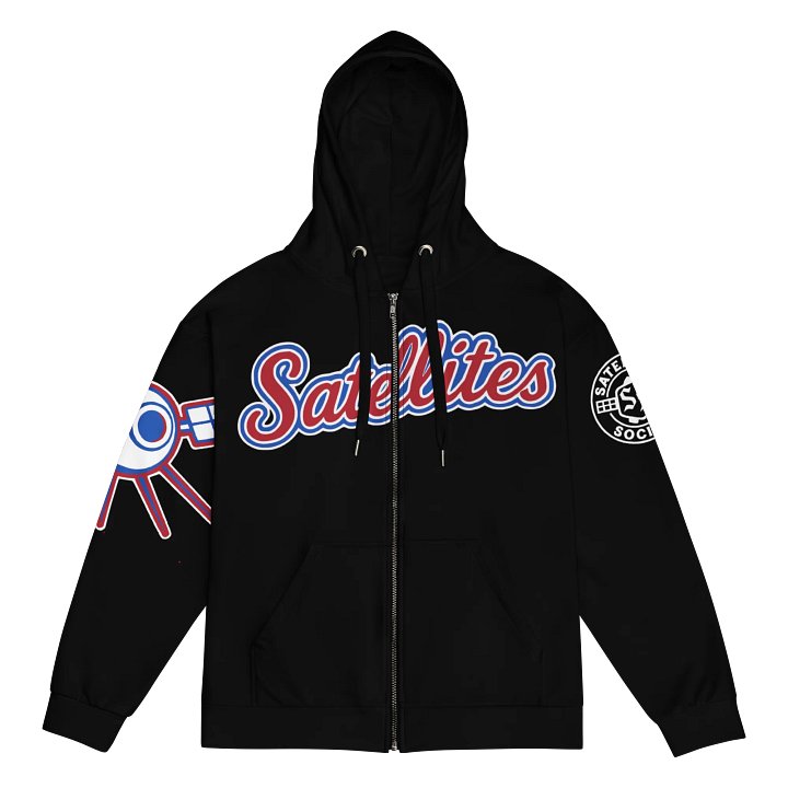 Satellites Varsity Zip Hoodie product image (1)