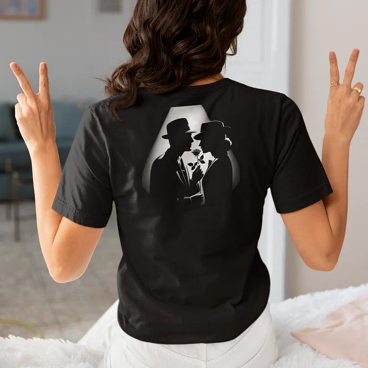 Noir Romance: The Rose Encounter (Womens Tee) product image (2)
