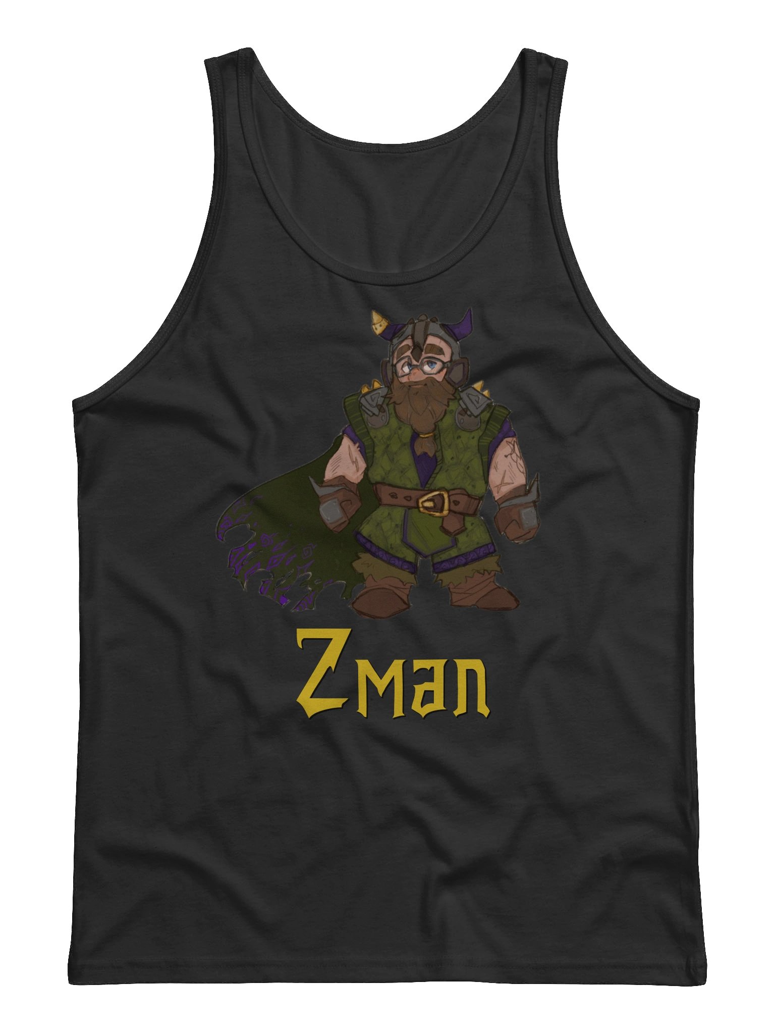 Zman the Dwarf Tanktop product image (3)