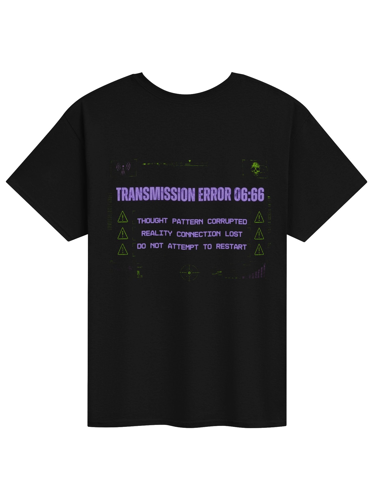 GRIM GlitchY Psycho Poster Tee product image (2)