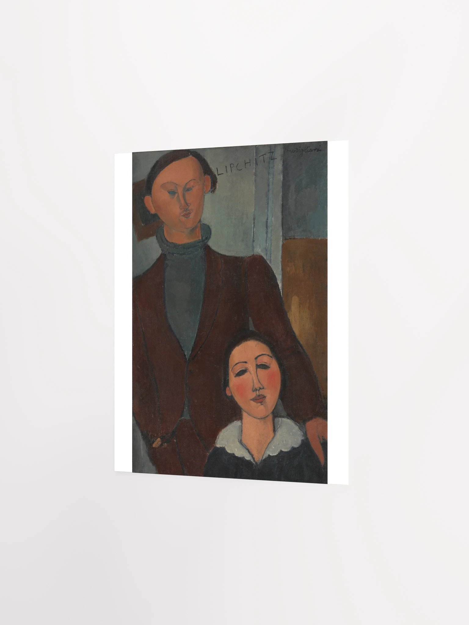 Amedeo Modigliani, Jacques and Berthe Lipchitz (1916) Fine Art Print product image (40)
