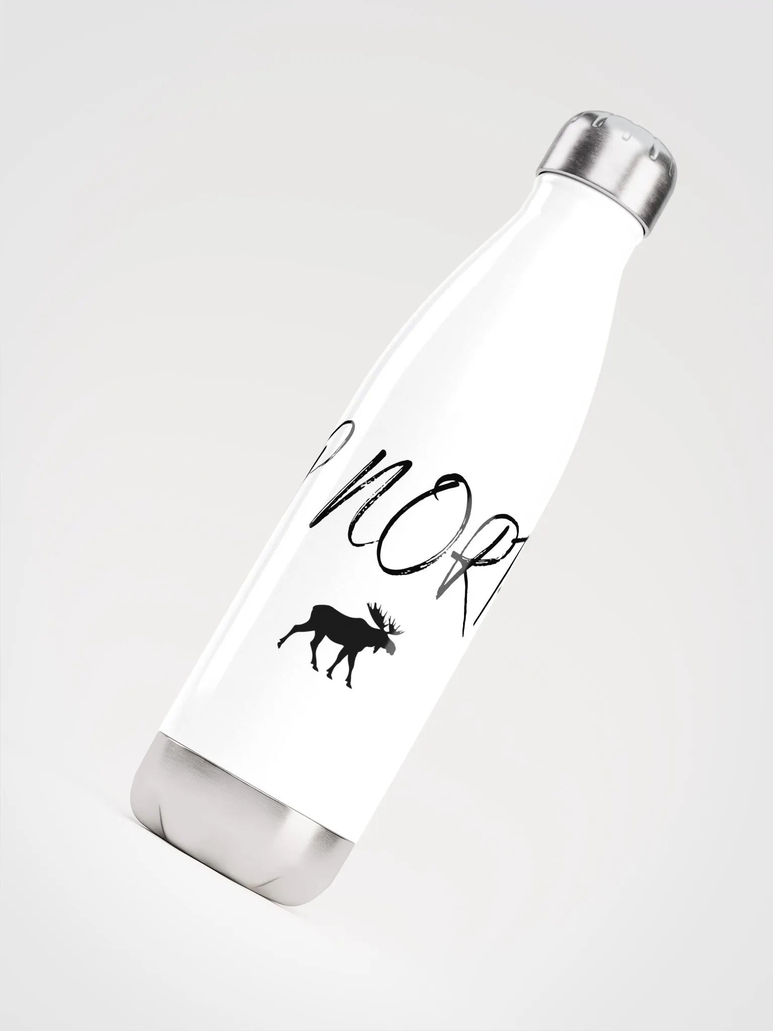UP NORTH / MOOSE - Stainless Steel Water Bottle product image (4)