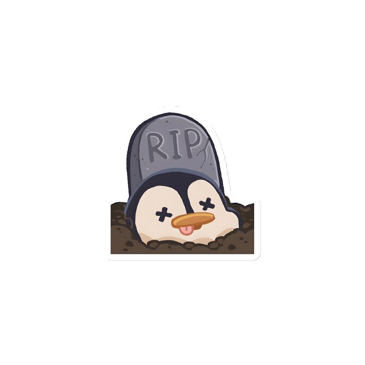 RIP Penguin Magnet product image (1)