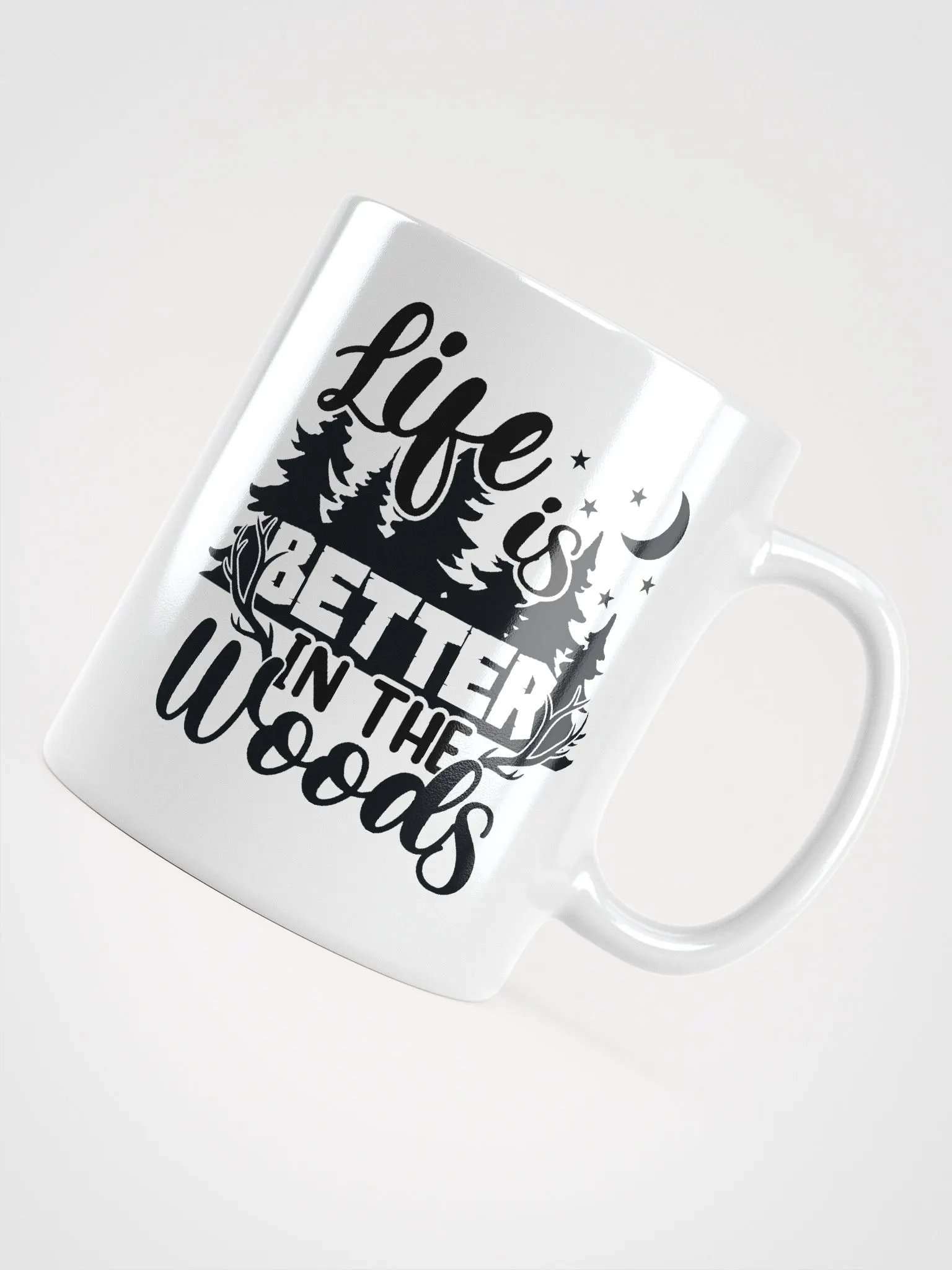 Life Is Better In The Woods Ceramic Mug product image (5)