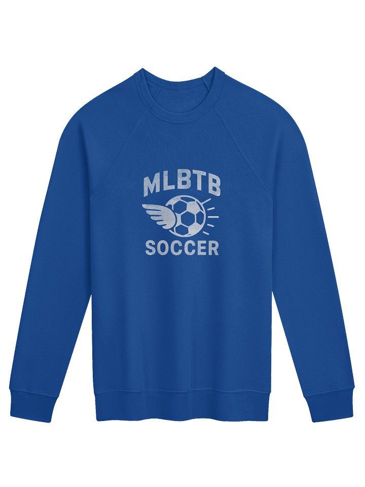 Adult Sweatshirt Winged Ball: White product image (1)