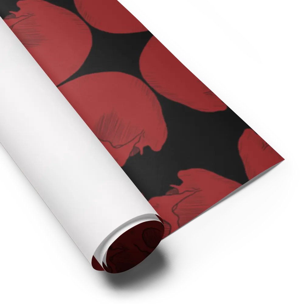Skulls wrapping paper product image (6)