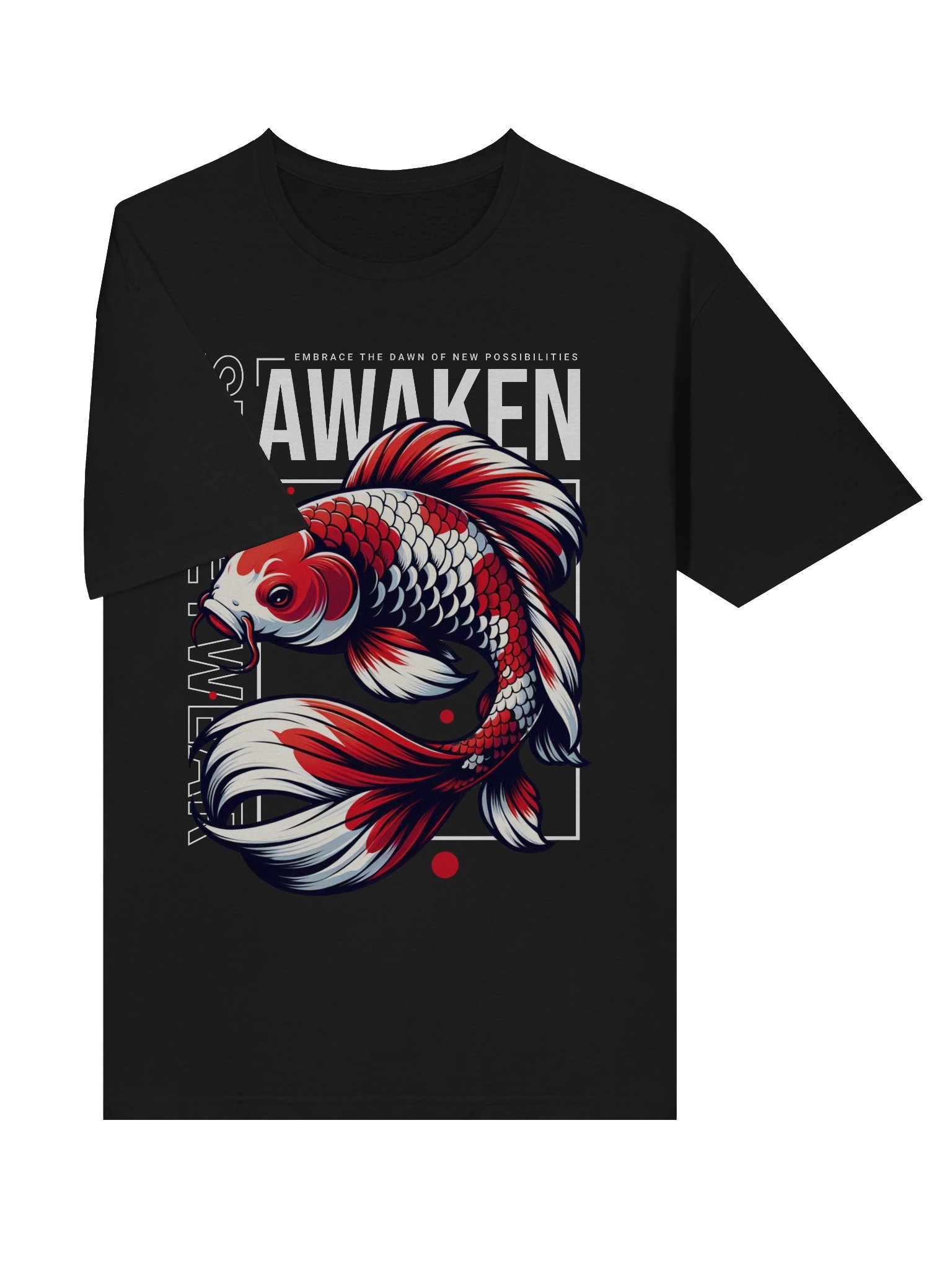 Koi Awaken Streetwear T-Shirt - Gildan Softstyle product image (3)