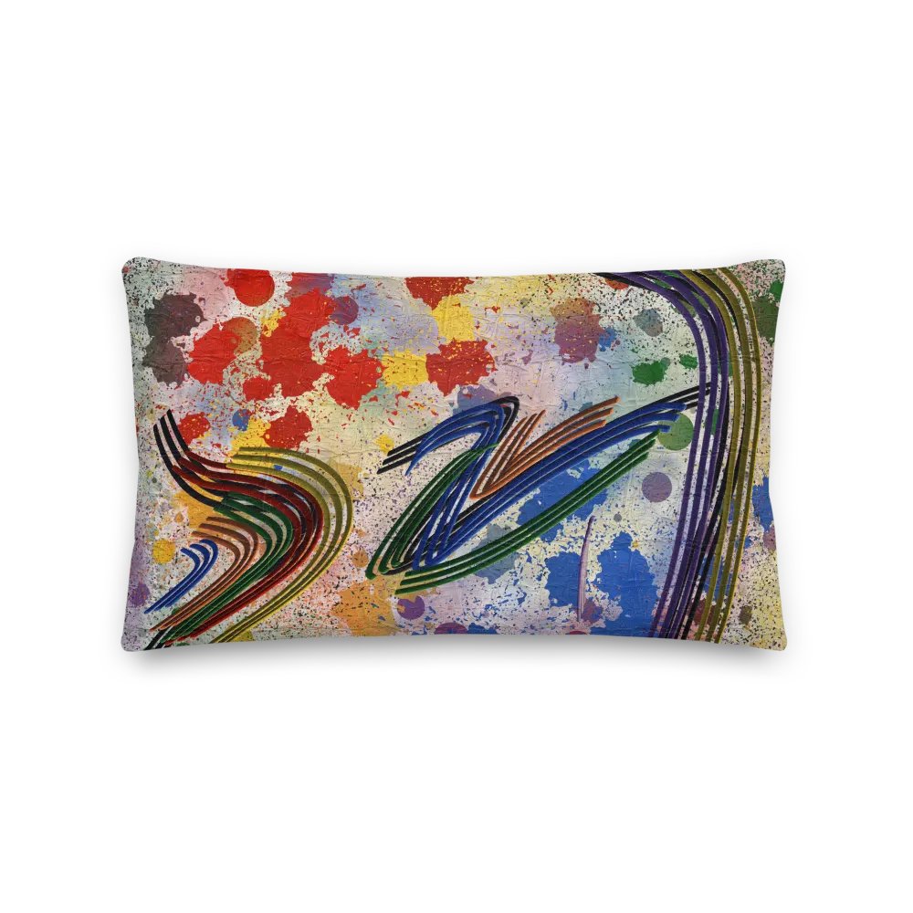 Kaleidoscopic Harmony Premium Pillow product image (2)