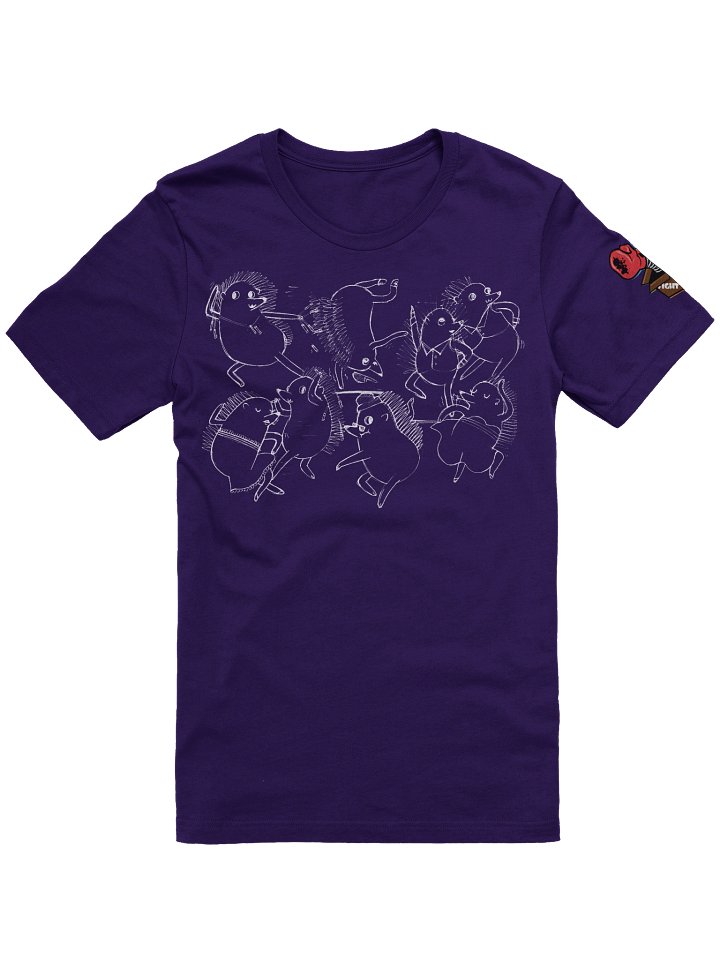 Hedgehog Dance Battle – Hedgehog Hop Sketch T-Shirt product image (1)