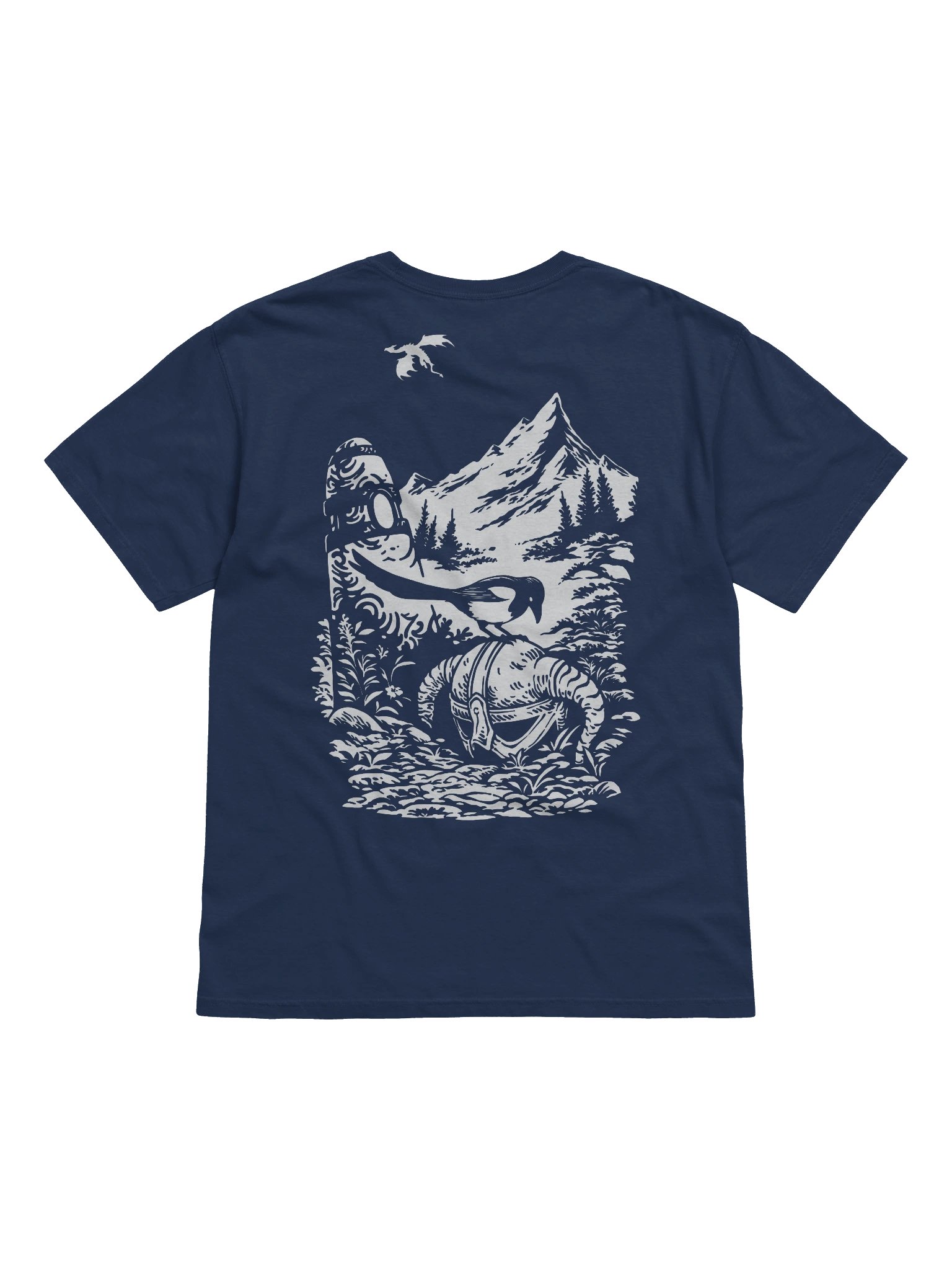 'Finally Awake' (Navy T-Shirt) product image (1)