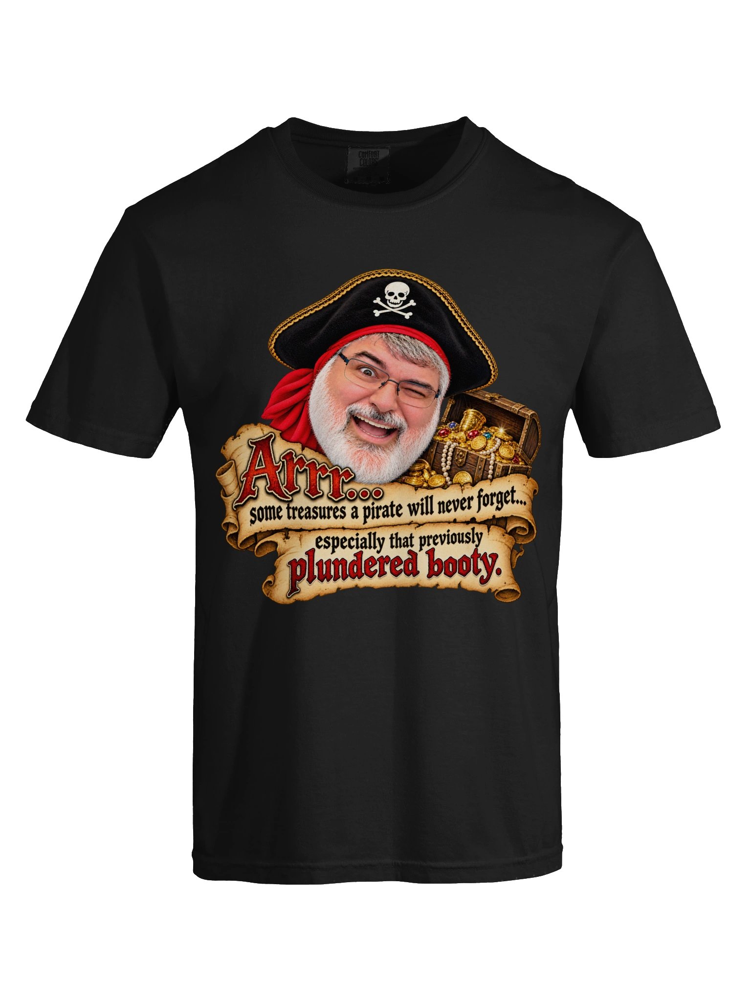 Plundered Booty Heavy Weight T-Shirt product image (9)
